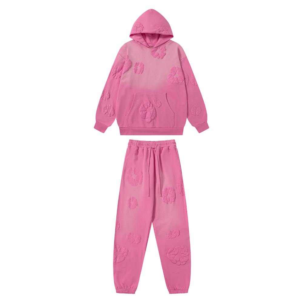 DENIM TRS TRACKSUIT PINK