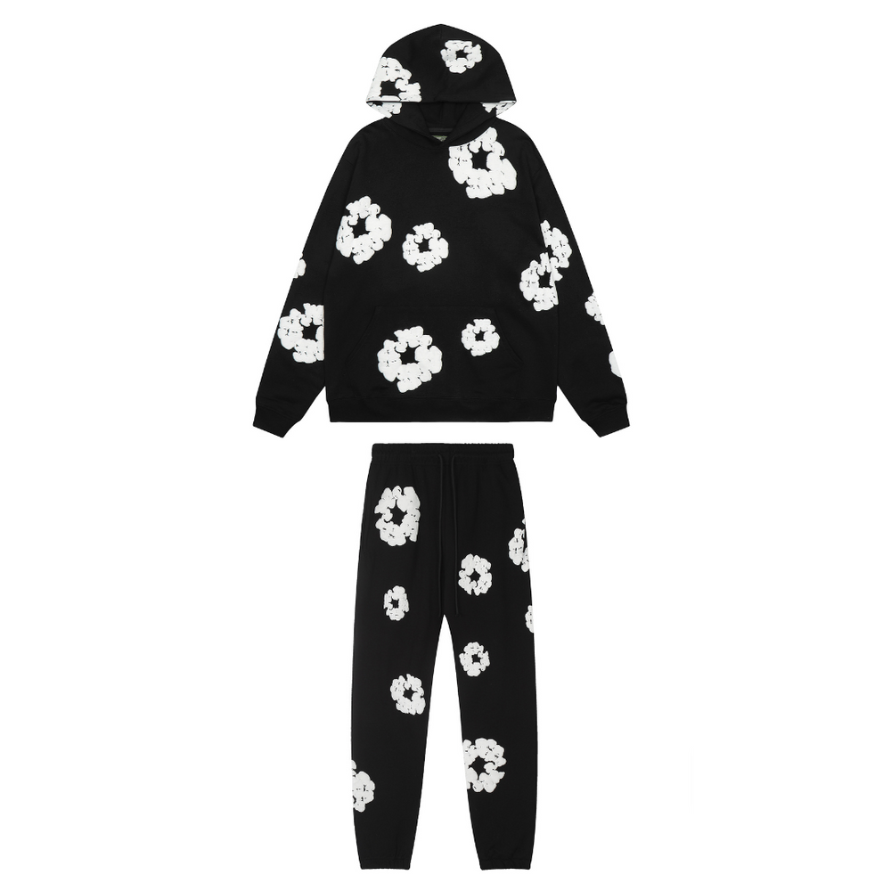 DENIM TRS TRACKSUIT BLACK
