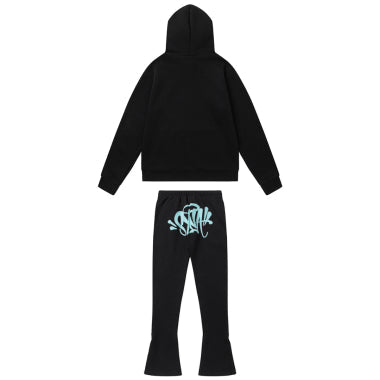 SYNA WORLD LOGO BLACK BLUE TRACKSUIT