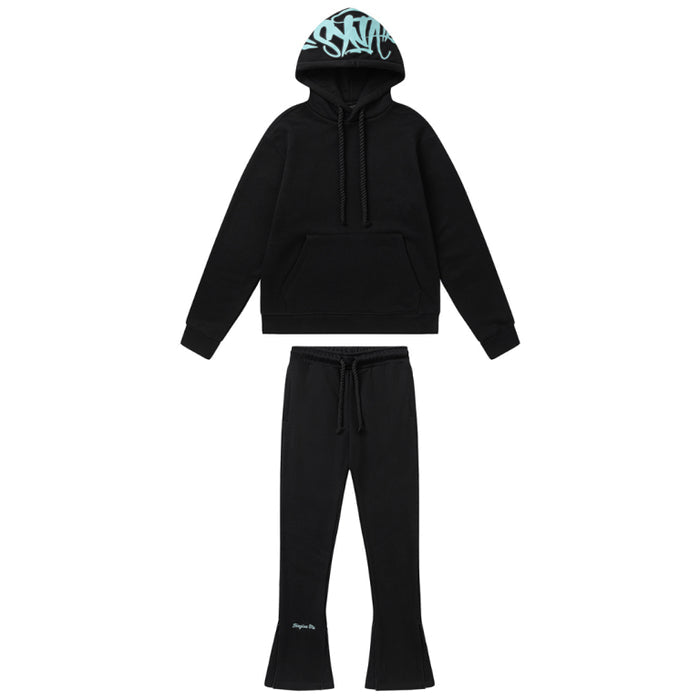 SYNA WORLD LOGO BLACK BLUE TRACKSUIT