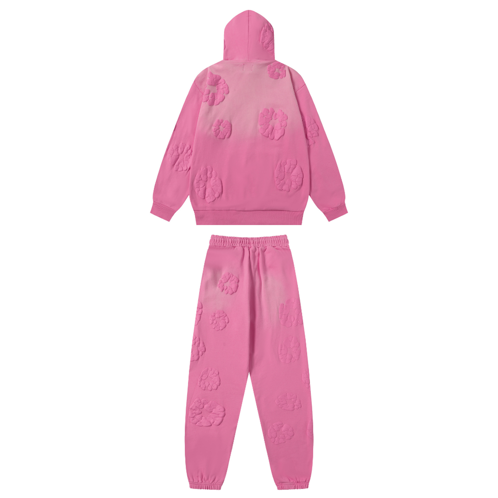 DENIM TRS TRACKSUIT PINK