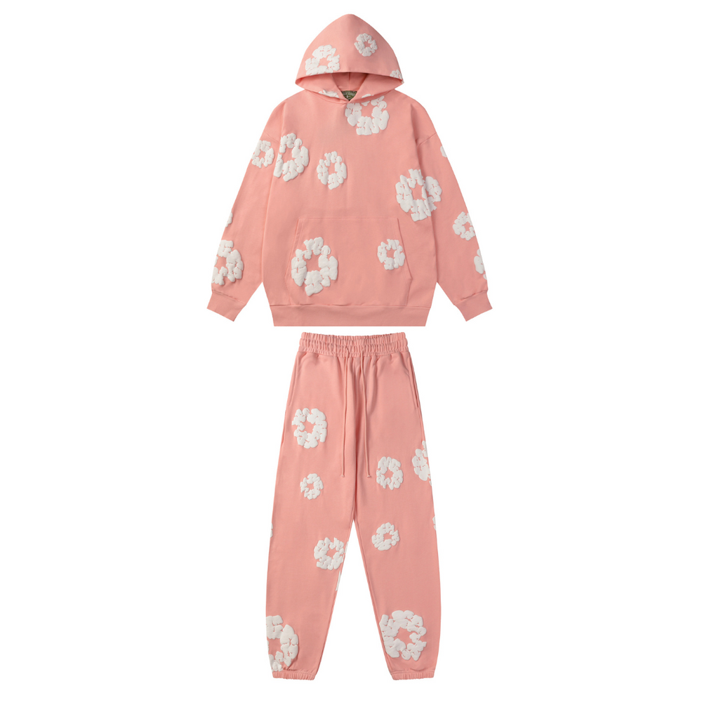 DENIM TRS TRACKSUIT PINK
