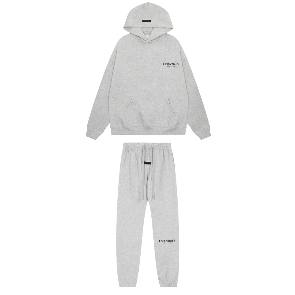 ESSENTIALS GREY TRACKSUIT