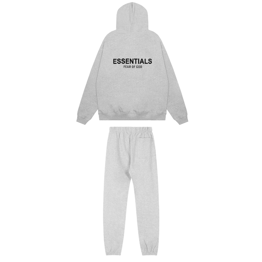 ESSENTIALS GREY TRACKSUIT